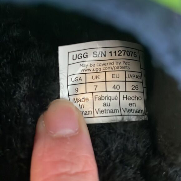 UGG Maxi Puff Slide Tiger Print Sandal Women Size 9 - Picture 15 of 15